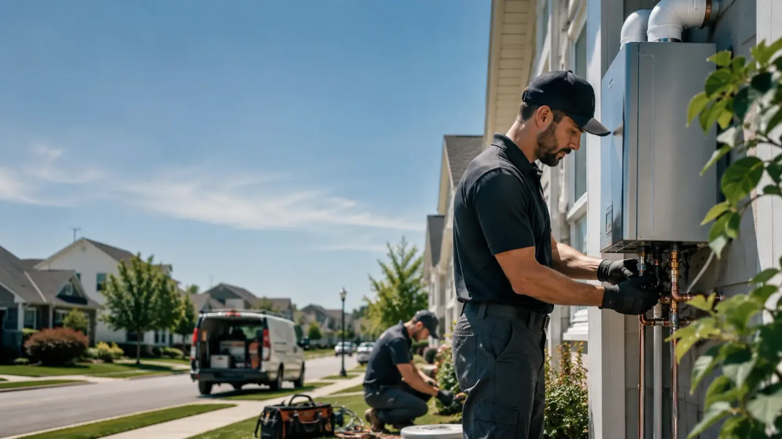Tankless Water Heater Installation in Saint Leonard, MD